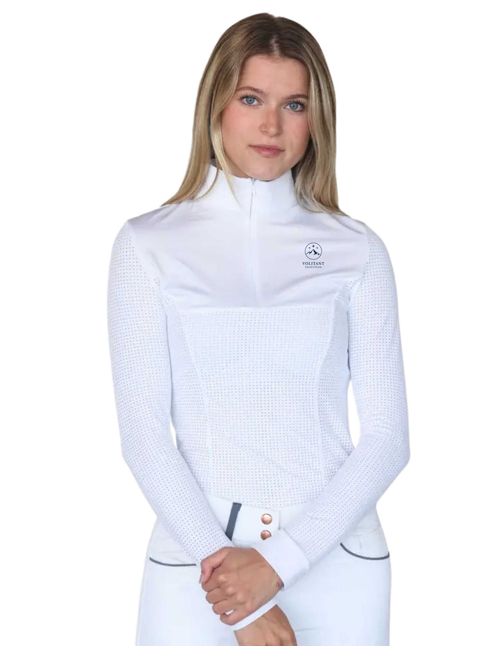 VOLITANT EQUESTRIAN EQUISITE WOMENS LONG SLEEVE SHOW SHIRT