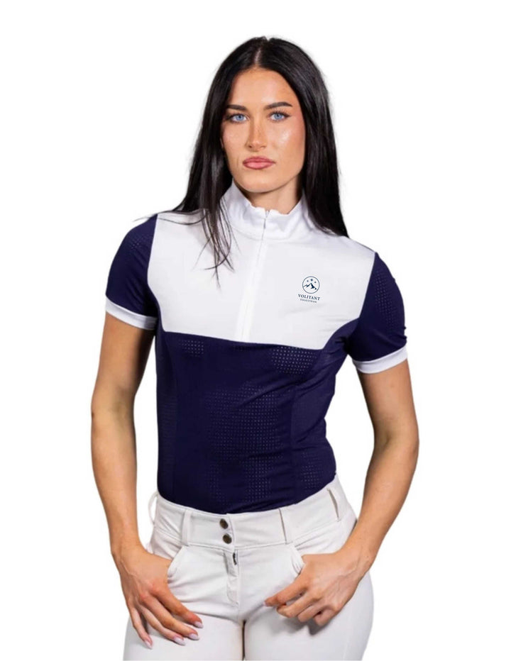 VOLITANT EQUESTRIAN EQUISITE WOMENS SHORT SLEEVE SHOW SHIRT