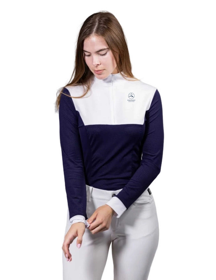 VOLITANT EQUESTRIAN EQUISITE WOMENS LONG SLEEVE SHOW SHIRT