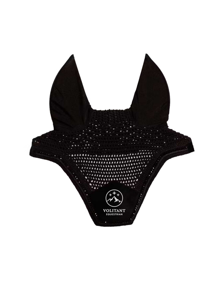 VOLITANT EQUESTRIAN KENTUCKY FLY VEIL WELLINGTON VELVET PEARLS