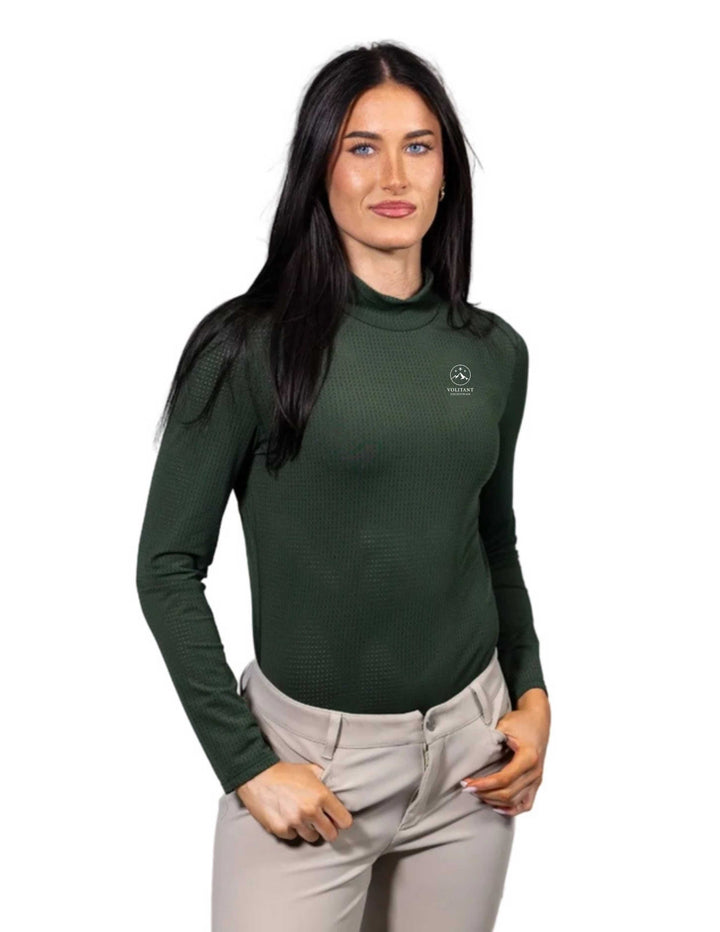 VOLITANT EQUESTRIAN EQUISITE WOMENS LONG SLEEVE MOCK NECK SUNSHIRT