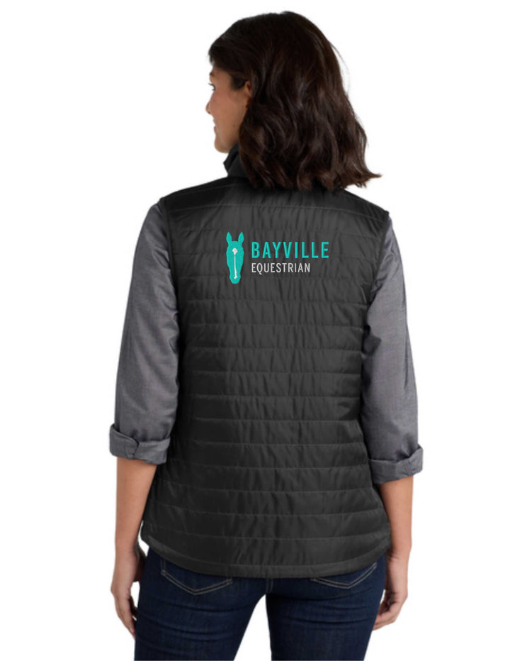 BAYVILLE EQUESTRIAN PORT AUTHORITY WOMENS PUFFER VEST