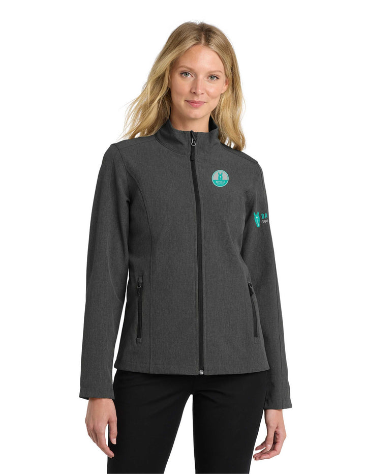 BAYVILLE EQUESTRIAN PORT AUTHORITY WOMENS SOFT SHELL JACKET