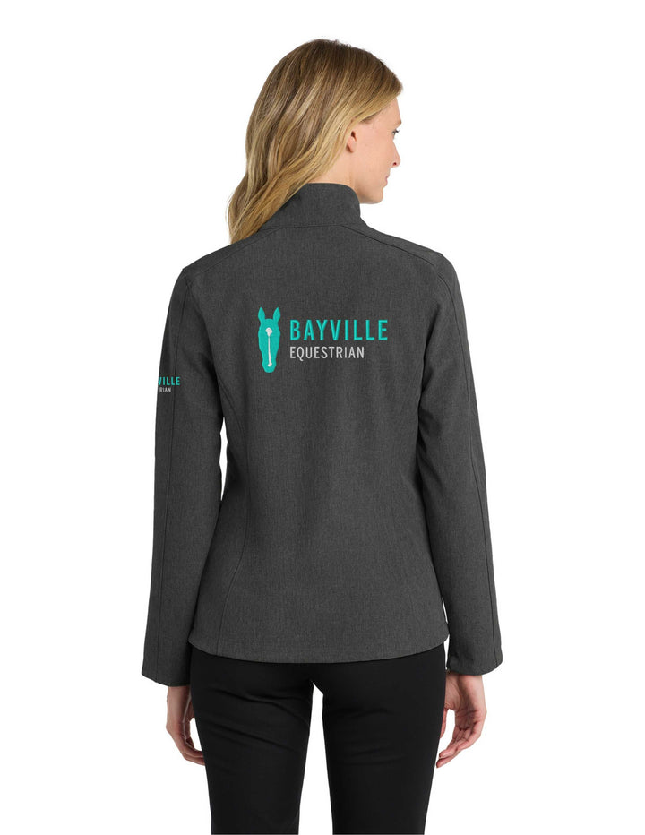 BAYVILLE EQUESTRIAN PORT AUTHORITY WOMENS SOFT SHELL JACKET