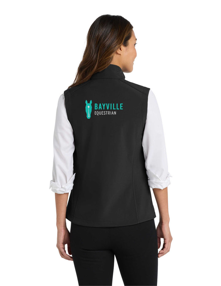 BAYVILLE EQUESTRIAN PORT AUTHORITY WOMENS SOFTSHELL VEST