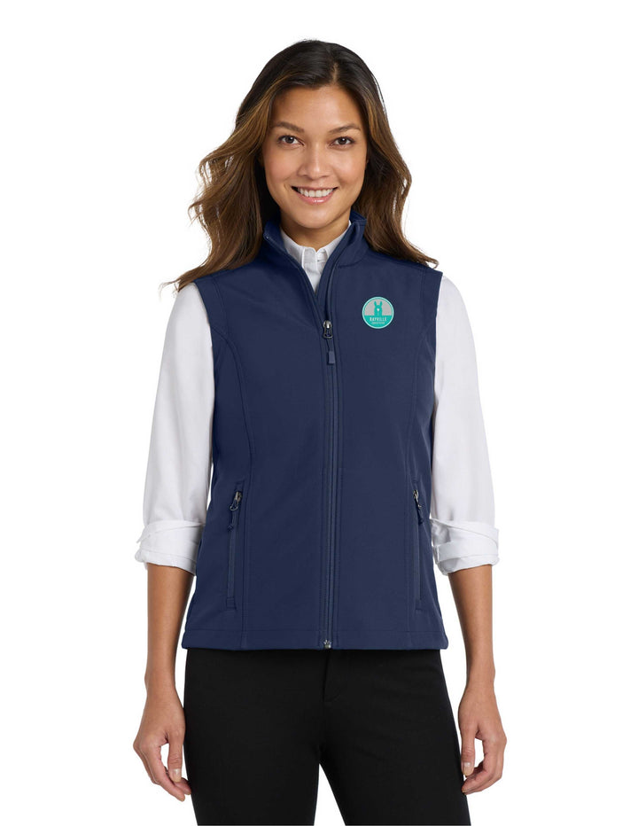 BAYVILLE EQUESTRIAN PORT AUTHORITY WOMENS SOFTSHELL VEST