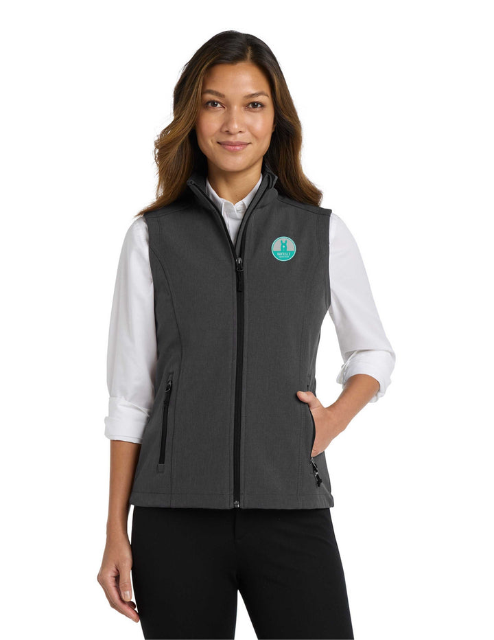 BAYVILLE EQUESTRIAN PORT AUTHORITY WOMENS SOFTSHELL VEST