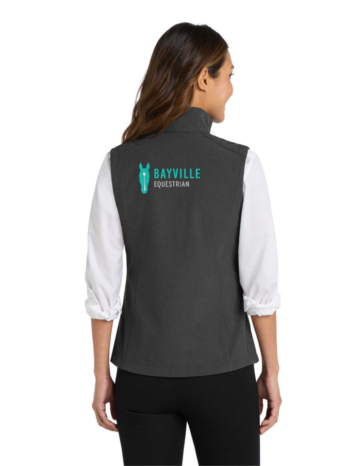 BAYVILLE EQUESTRIAN PORT AUTHORITY WOMENS SOFTSHELL VEST