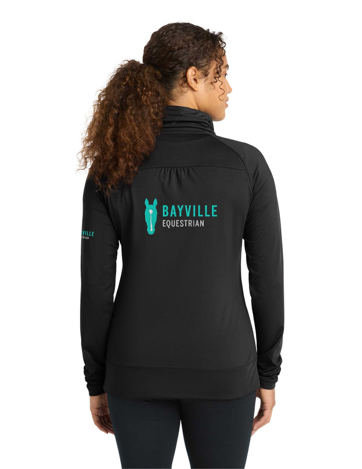 BAYVILLE EQUESTRIAN SPORT-TEK WOMENS FULL ZIP