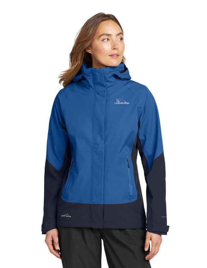 MAGNOLIA RIDGE EDDIE BAUER WOMENS RAIN JACKET