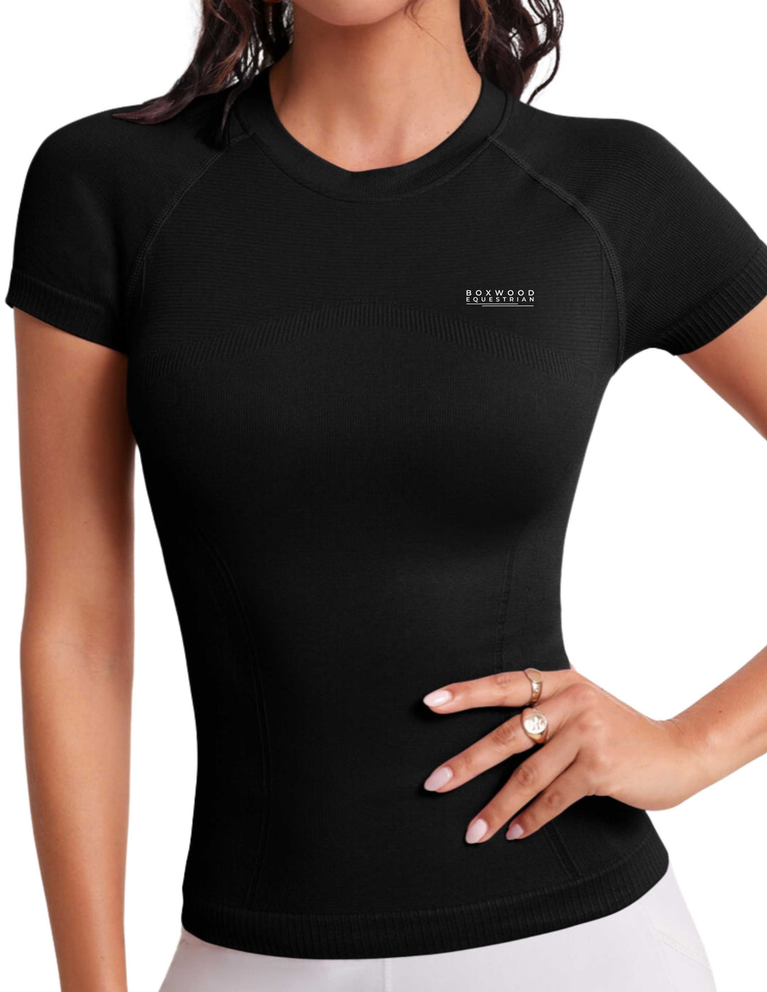 BOXWOOD EQUESTRIAN HORSEPLAY SEAMLESS SHORT SLEEVE SHIRT