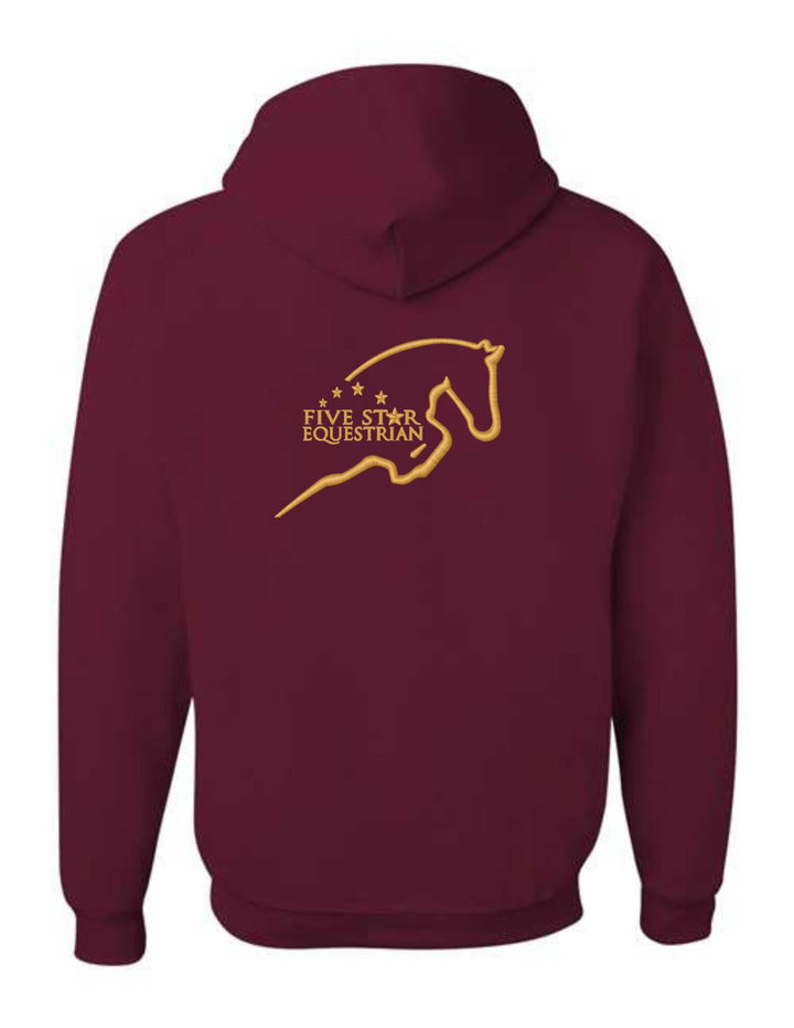 FIVE STAR EQUESTRIAN JERZEES UNISEX HOODED SWEATSHIRT