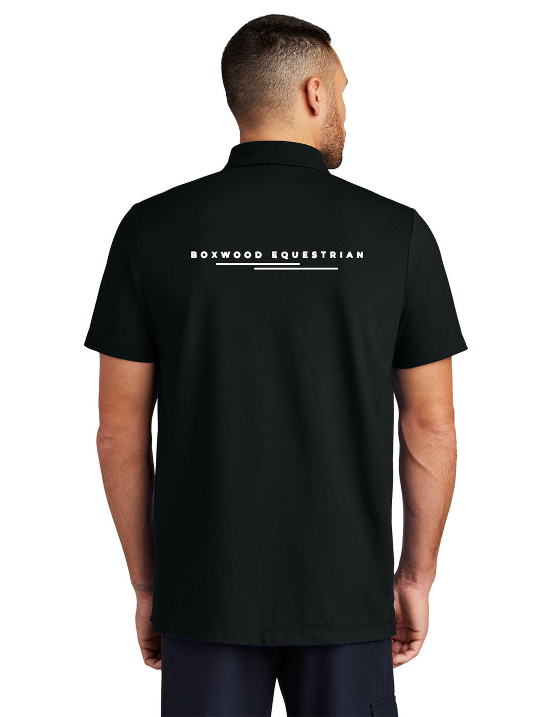BOXWOOD EQUESTRIAN MERCER + METTLE MENS POLO