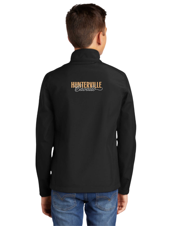 HUNTERVILLE CAVALLO PORT AUTHORITY YOUTH SOFT SHELL JACKET