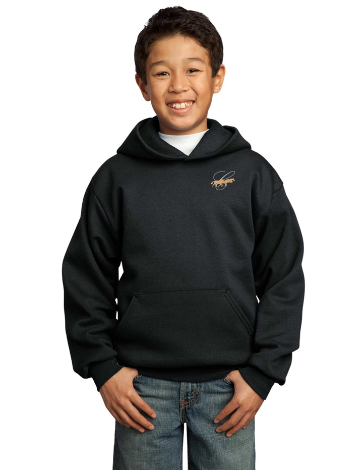 HUNTERVILLE CAVALLO PORT & CO YOUTH HOODIE
