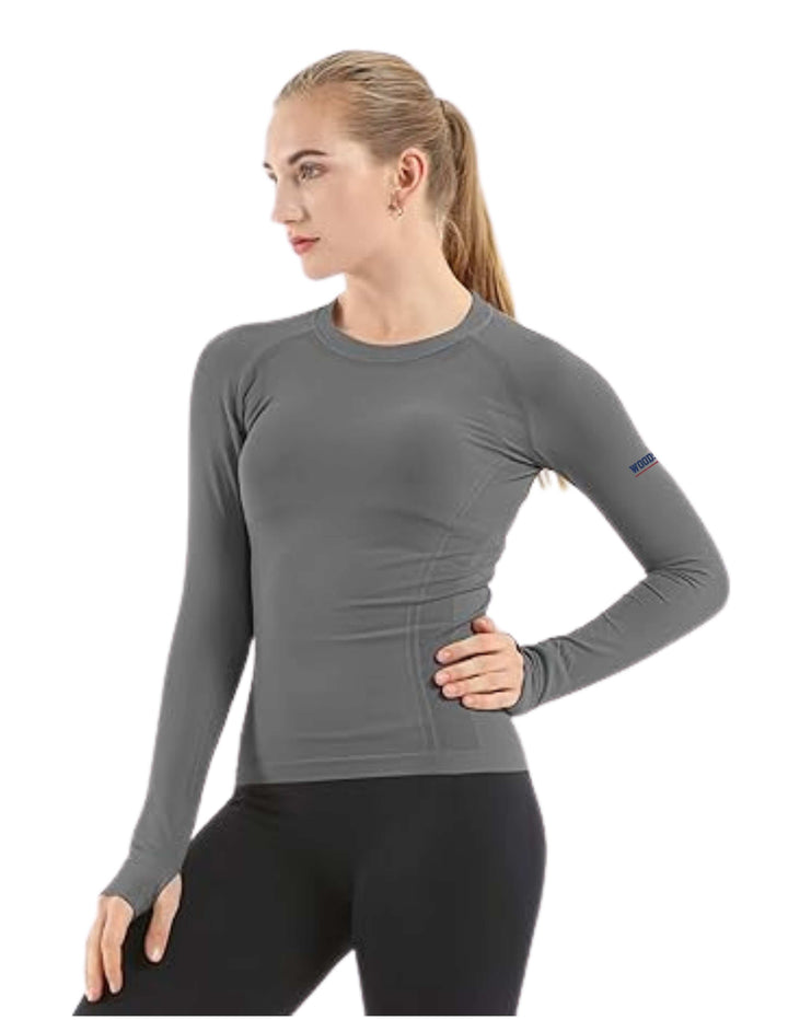 WOODSIDE STABLES HORSEPLAY SEAMLESS LONG SLEEVE