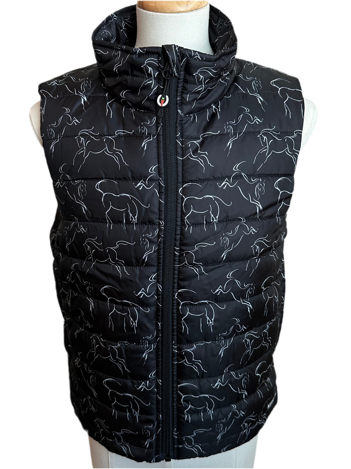 PRE-LOVED KERRITS KIDS ROUND UP QUILTED RIDING VEST