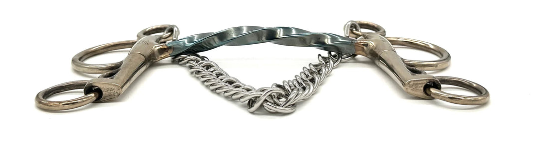 AJR BLU MULLEN SQUARE TWIST PELHAM BIT