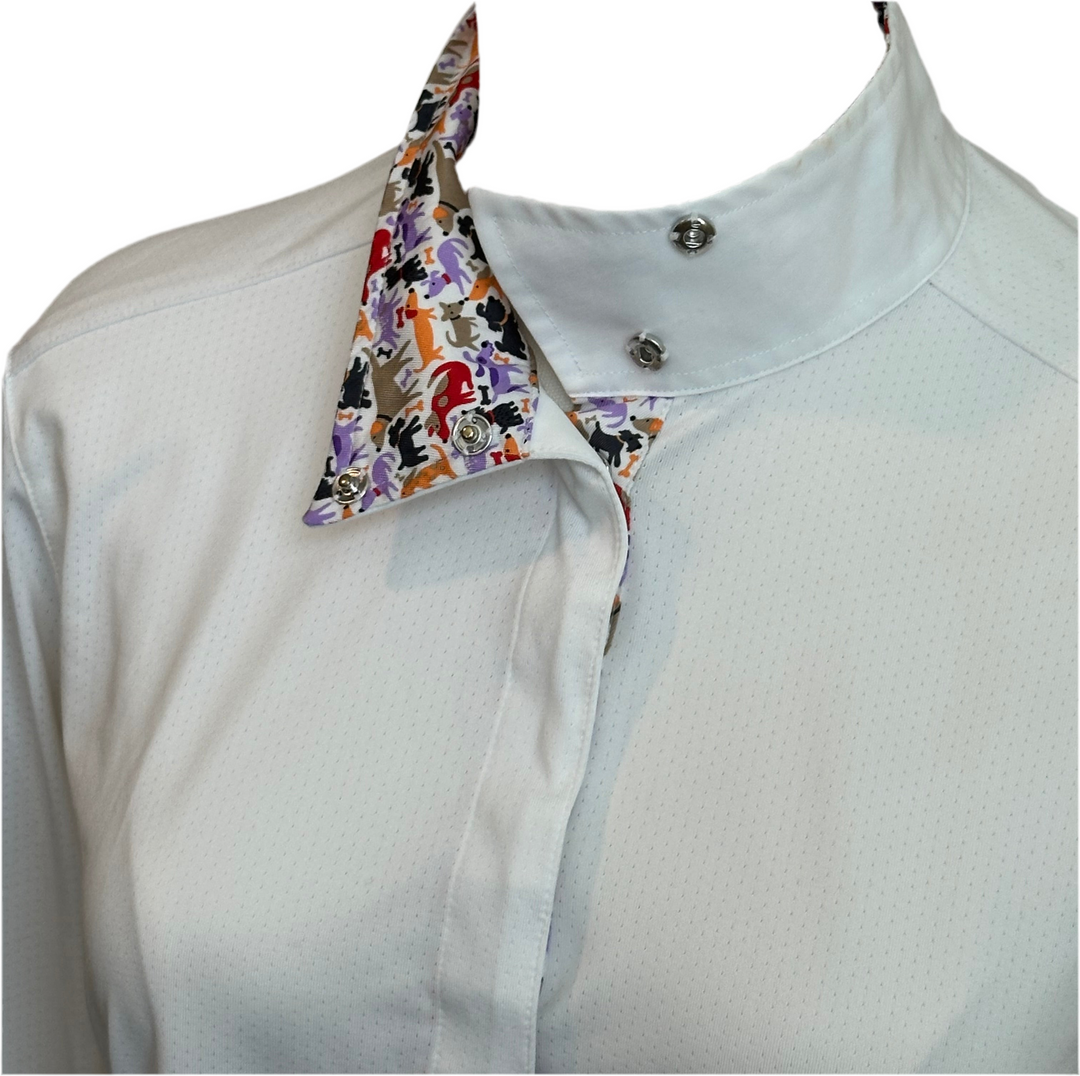 PRE-LOVED ESSEX CLASSICS TALENT YARN LS SHOW SHIRT
