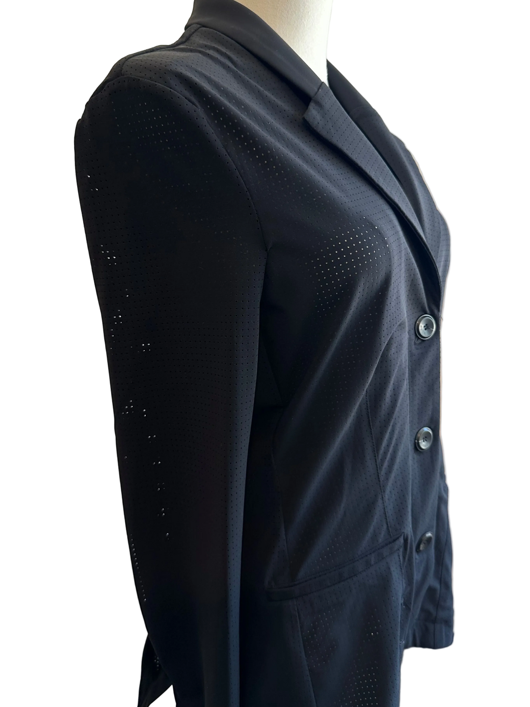 PRE-LOVED DADA SPORT ‘CADENCE’ MICRO PERFORATED SHOW JACKET