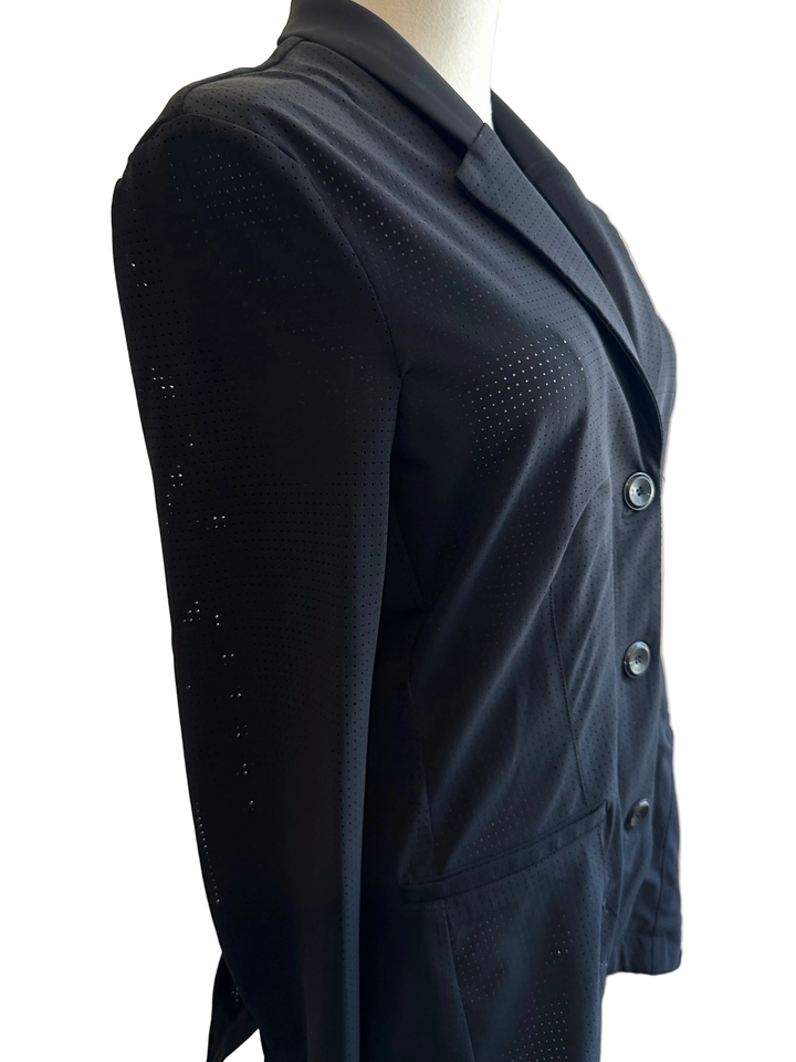 PRE-LOVED DADA SPORT ‘CADENCE’ MICRO PERFORATED SHOW JACKET