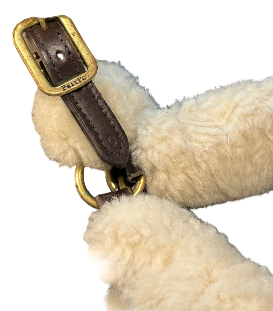PRE-LOVED PERRI’S SHEEPSKIN SHIPPING HALTER