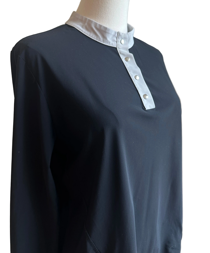 PRE-LOVED CALLIDAE LONG SLEEVE POLO - XL