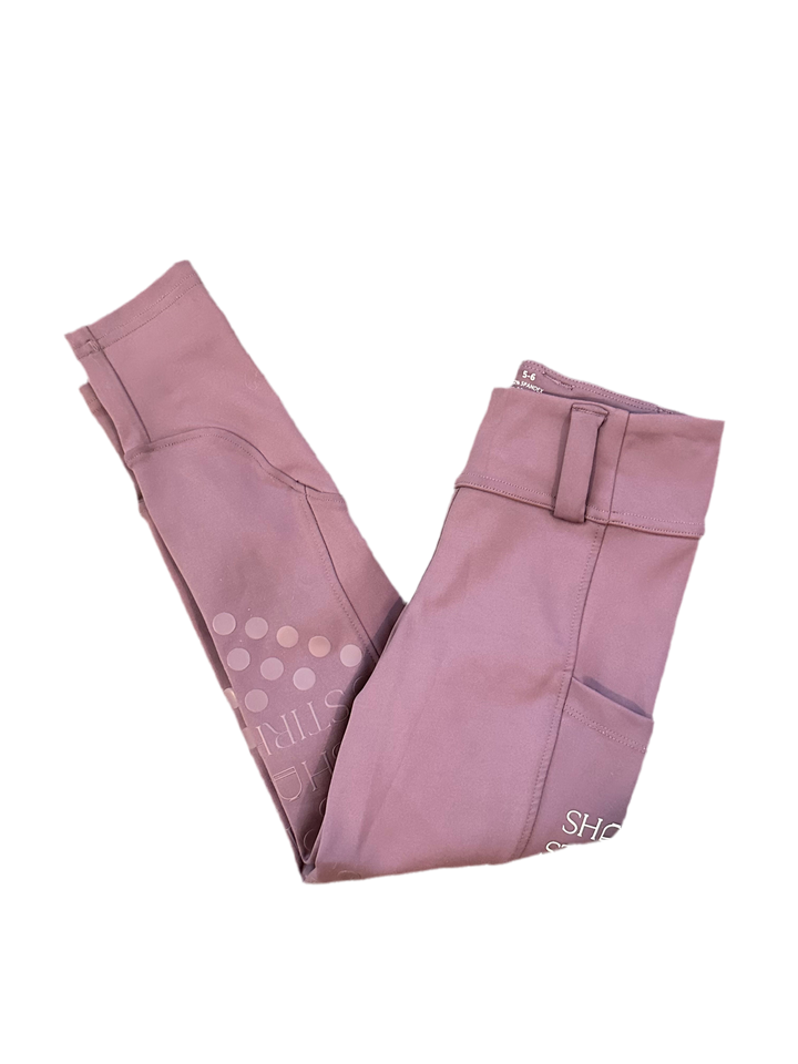 PRE-LOVED KIDS SHORT STIRRUP SIGNATURE LEGGINGS