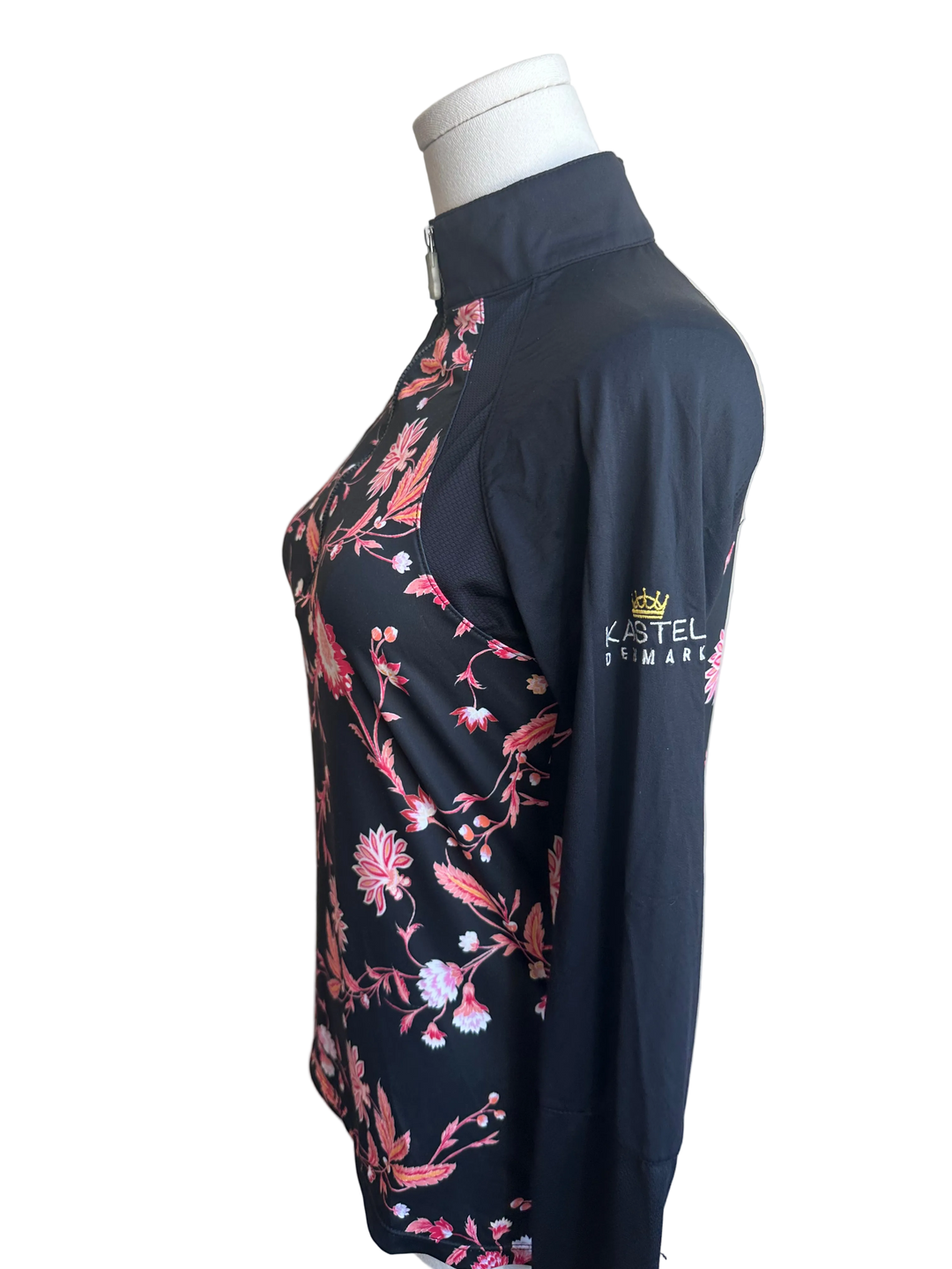 PRE-LOVED KASTEL 1/4 ZIP LONG SLEEVE SUNSHIRT - S