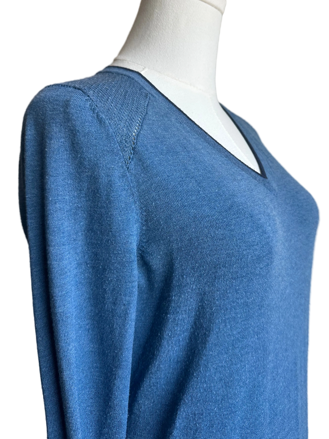 PRE-LOVED RJ CLASSICS 'NATALIE' V-NECK SWEATER