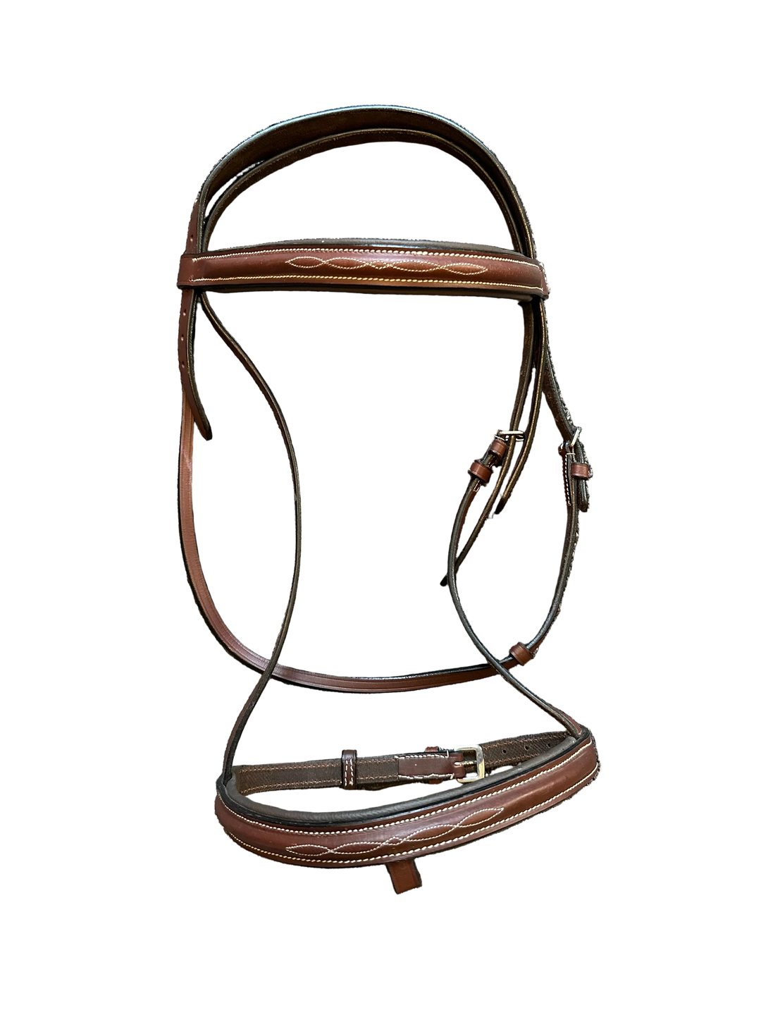 PRE-LOVED FANCY STITCH RAISED HUNTER BRIDLE
