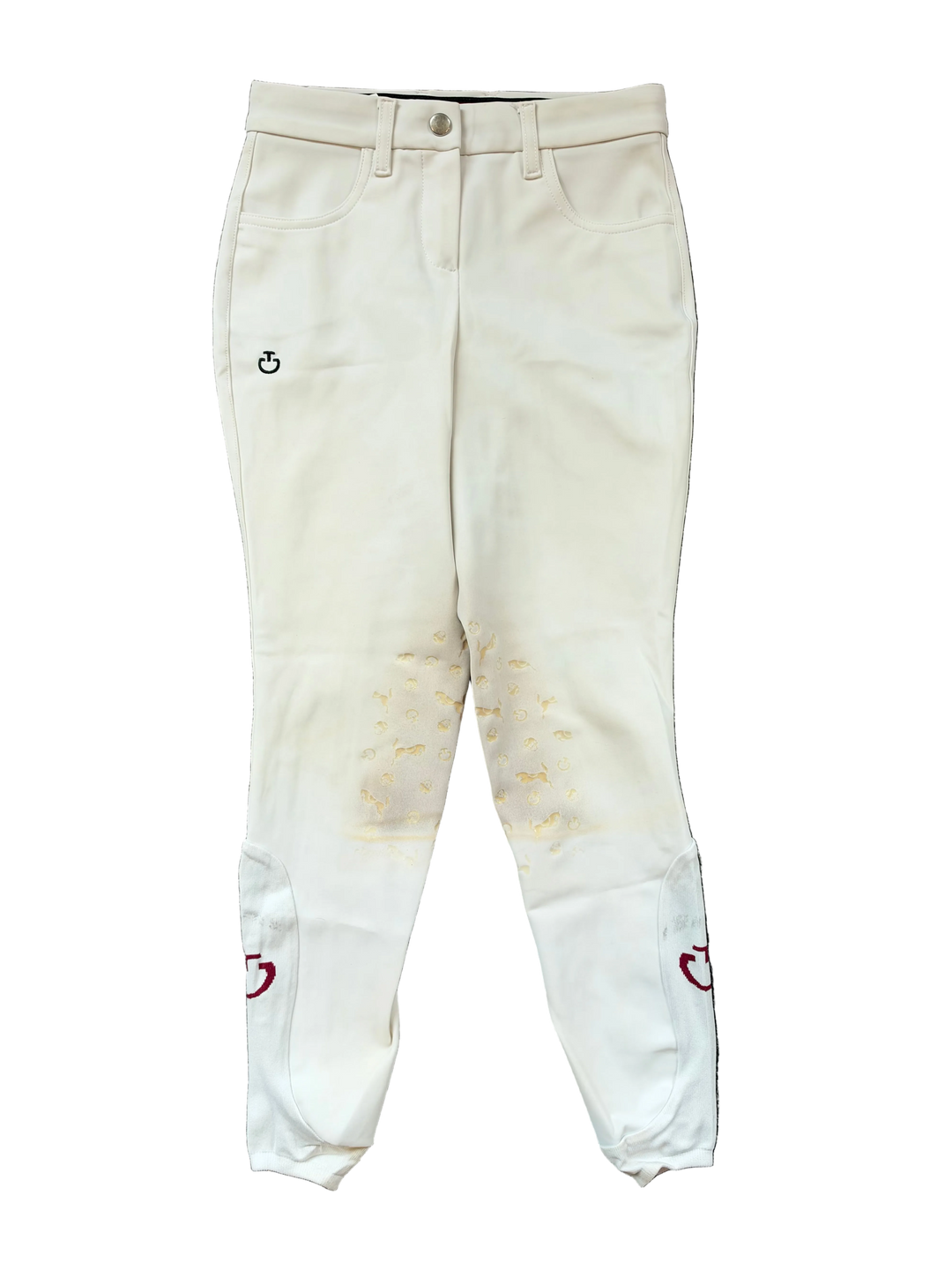 PRE-LOVED KIDS CAVALLERIA TOSCANA UNISEX RIDING BREECHES - 10