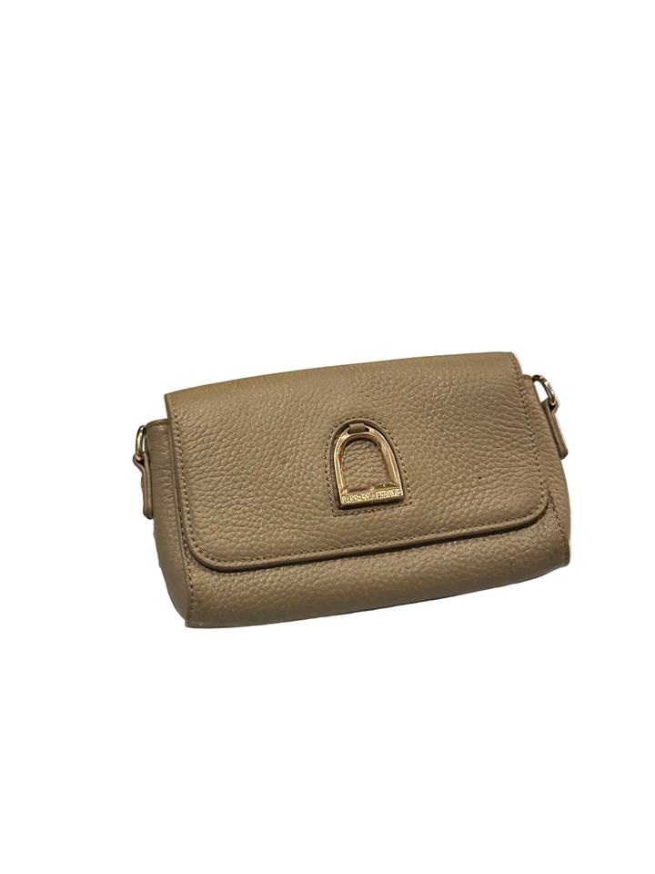 PRE-LOVED OAKBARK & CHROME RIDER BELT BAG