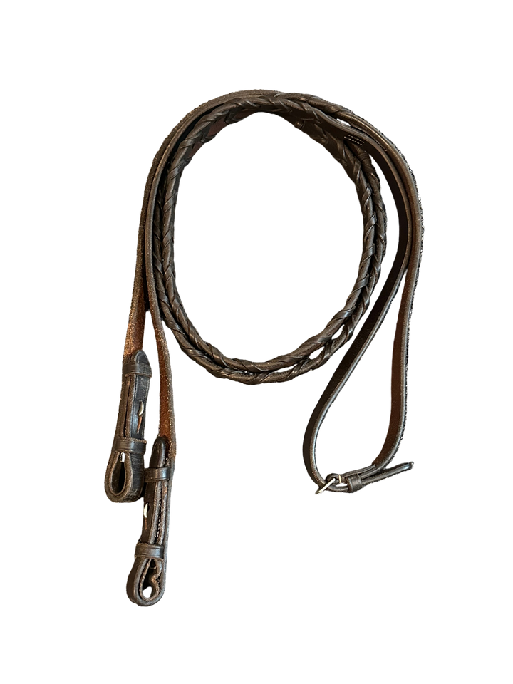 PRE-LOVED PLYMOUTH PLAIN LACED REINS