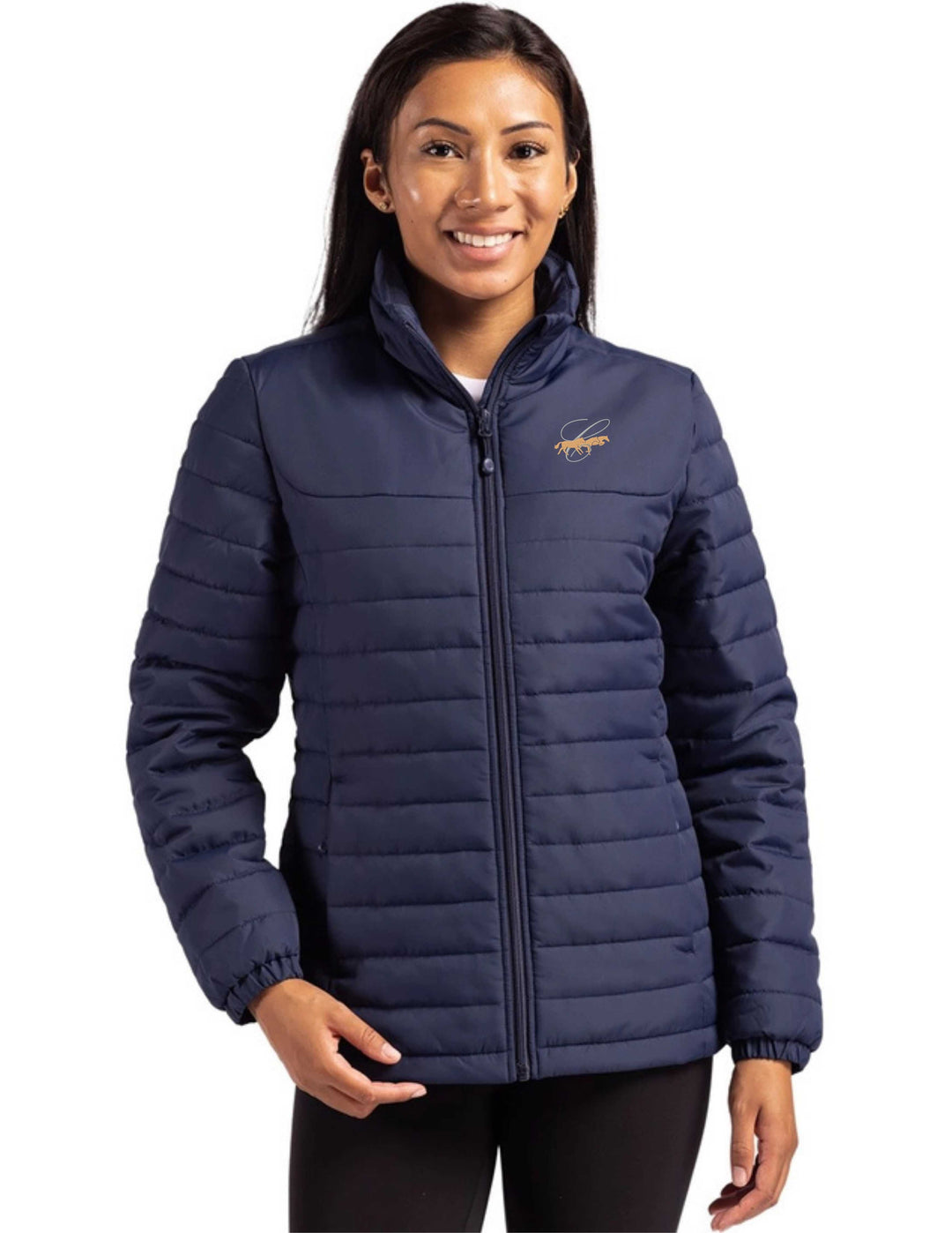 HUNTERVILLE CAVALLO CUTTER & BUCK WOMENS ELEVATION PUFFER JACKET