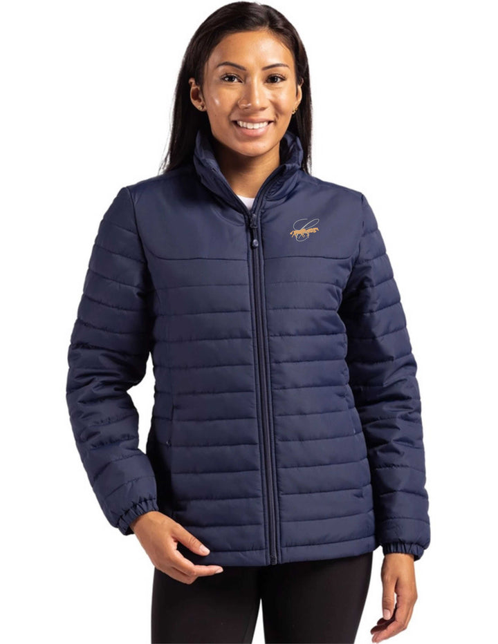 HUNTERVILLE CAVALLO CUTTER & BUCK WOMENS ELEVATION PUFFER JACKET