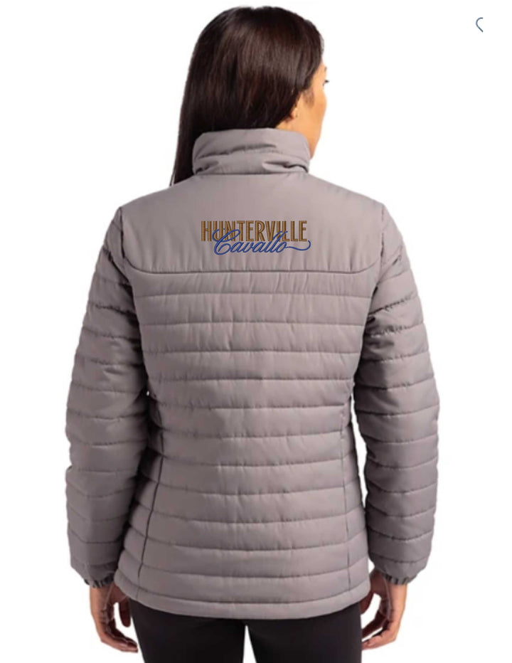 HUNTERVILLE CAVALLO CUTTER & BUCK WOMENS ELEVATION PUFFER JACKET