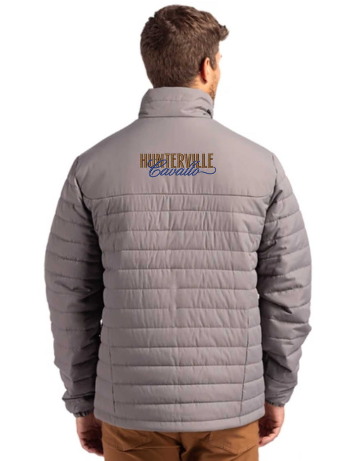 HUNTERVILLE CAVALLO CUTTER & BUCK MENS ELEVATION PUFFER JACKET