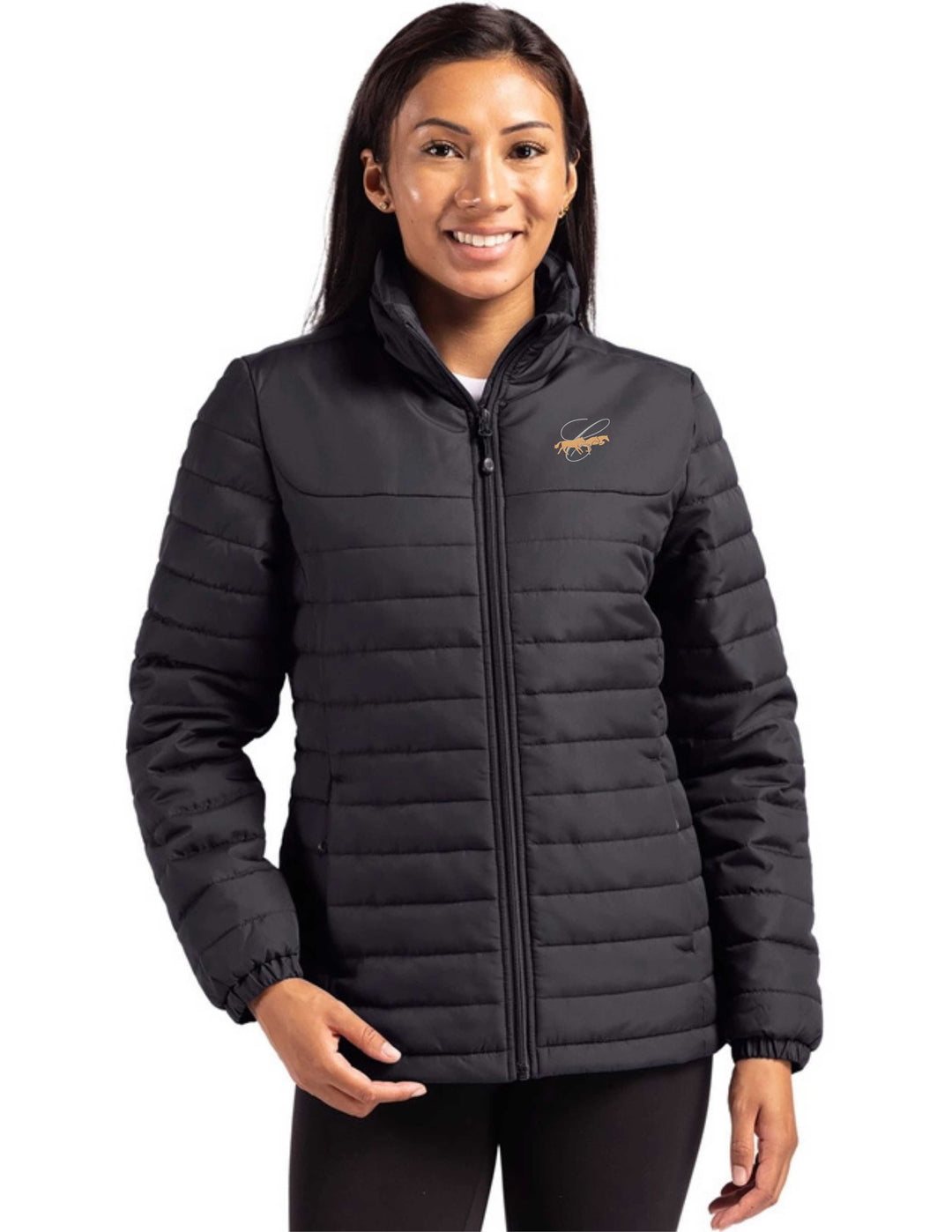HUNTERVILLE CAVALLO CUTTER & BUCK WOMENS ELEVATION PUFFER JACKET