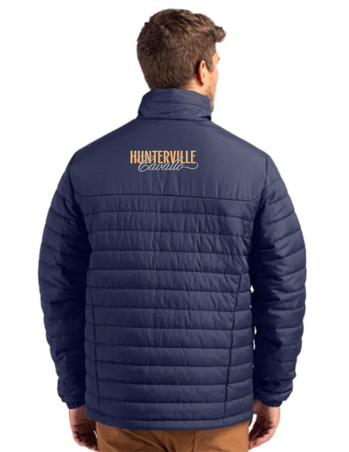 HUNTERVILLE CAVALLO CUTTER & BUCK MENS ELEVATION PUFFER JACKET