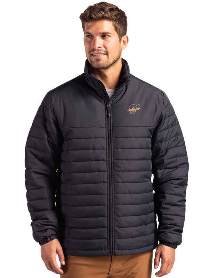 HUNTERVILLE CAVALLO CUTTER & BUCK MENS ELEVATION PUFFER JACKET