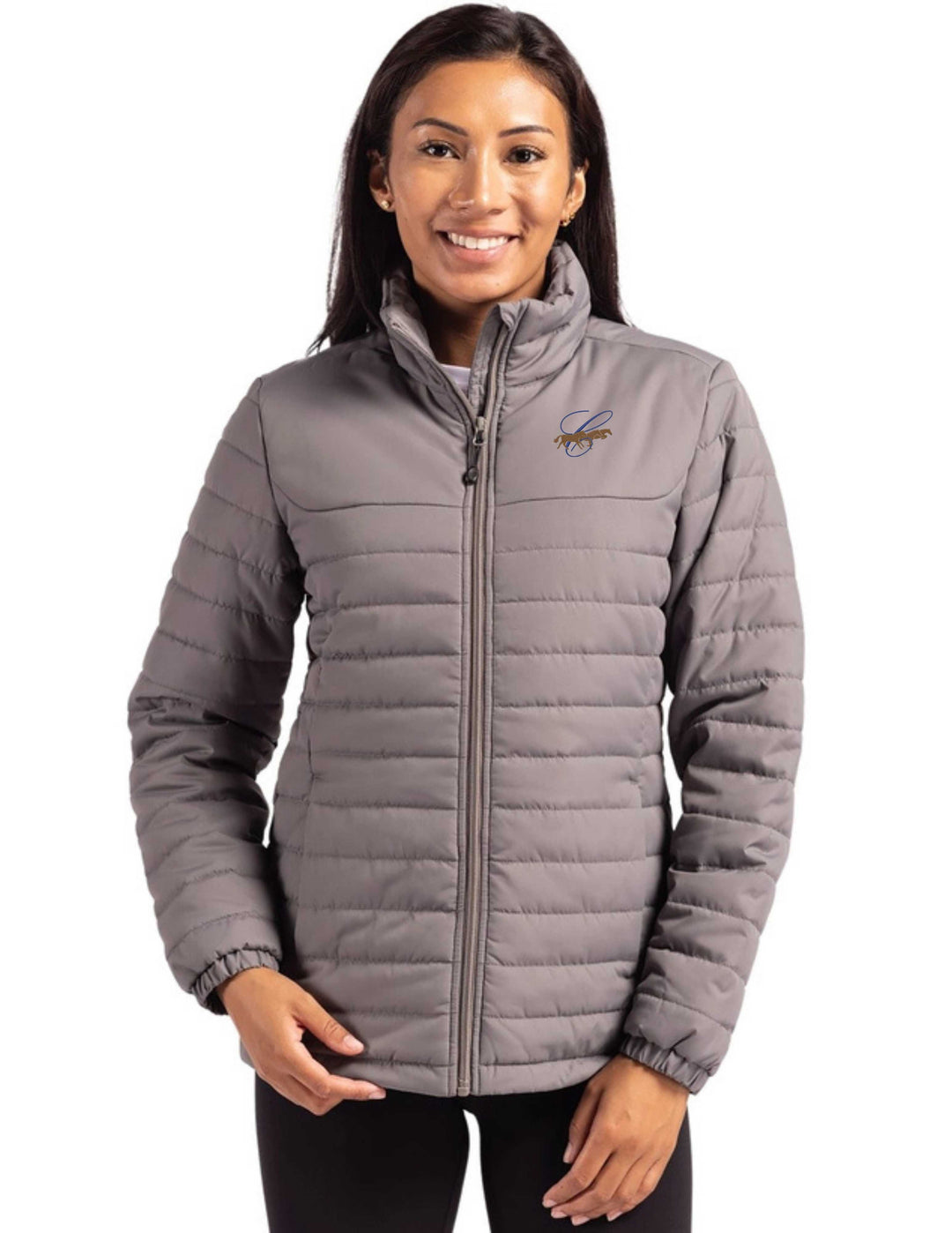 HUNTERVILLE CAVALLO CUTTER & BUCK WOMENS ELEVATION PUFFER JACKET