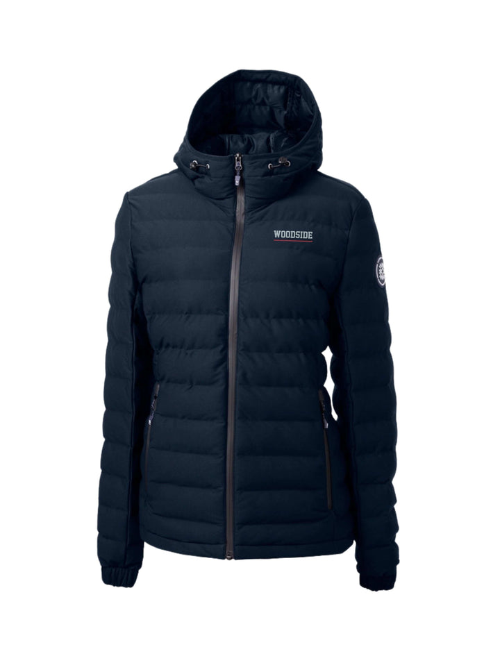 WOODSIDE STABLES CUTTER & BUCK WOMEN'S HEAVY PUFFER JACKET