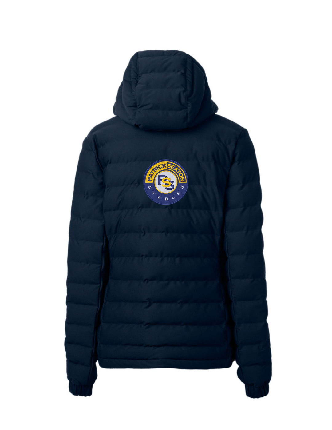 PATRICK SEATON STABLES CUTTER & BUCK WOMEN'S HEAVY PUFFER JACKET