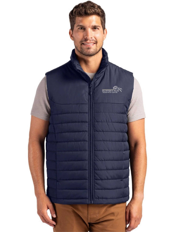 HUNTER'S RUN CUTTER & BUCK MENS ELEVATION PUFFER VEST
