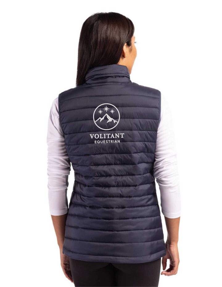 VOLITANT EQUESTRIAN CUTTER & BUCK WOMENS PUFFER VEST