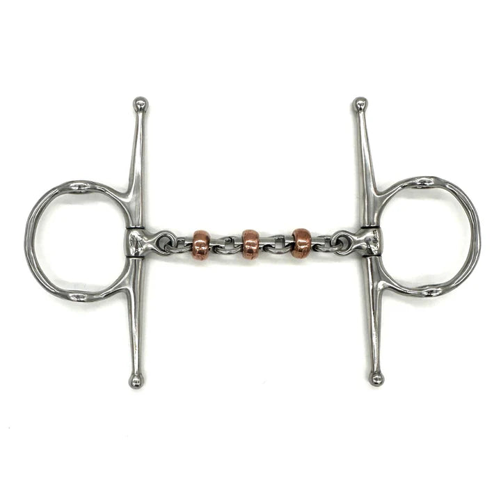AJR COPPER ROLLER  WATERFORD NELSON GAG BIT