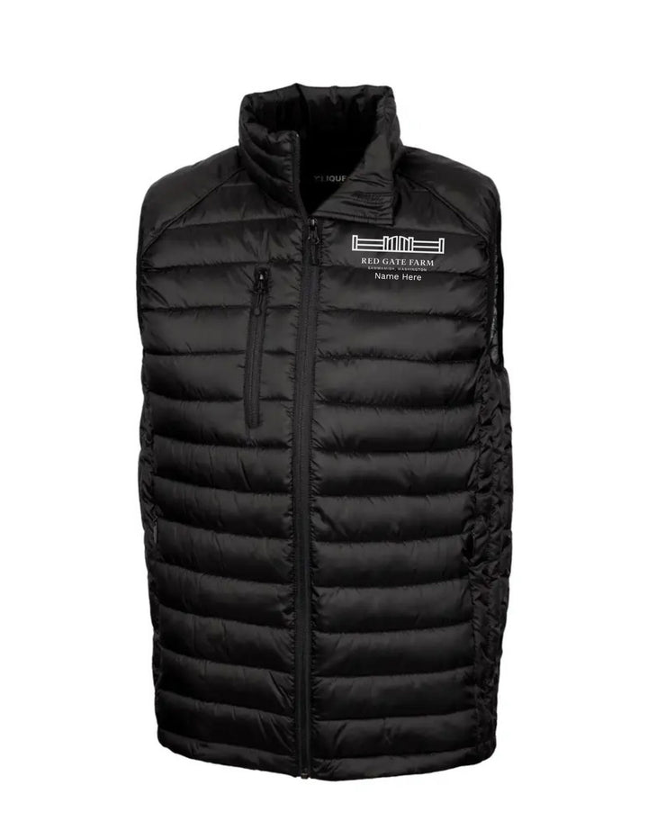 RED GATE FARM CUTTER & BUCK MENS PUFFER VEST