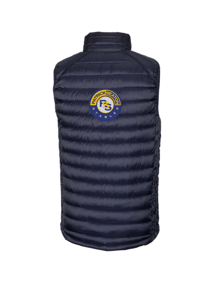 PATRICK SEATON STABLES CUTTER & BUCK MENS PUFFER VEST