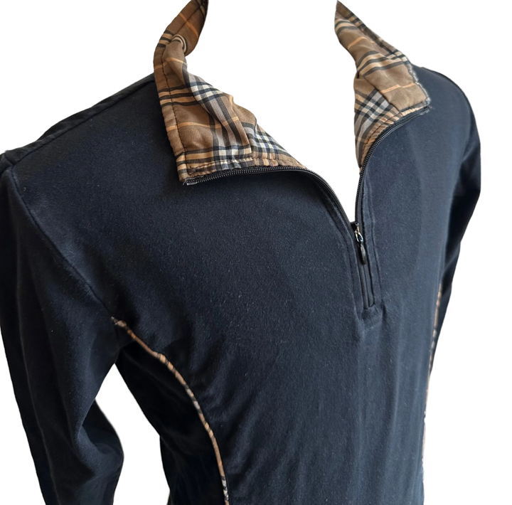 PRE-LOVED KIDS RIDING SPORT LONG SLEEVE ZIP SHIRT
